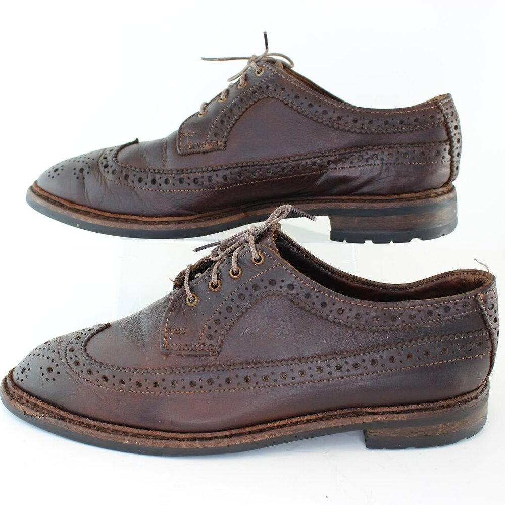 Allen Edmonds Aberdeen Brown Leather Oxford Casual Dress Shoes (8.5 US)